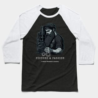 Pistons & Passion Baseball T-Shirt